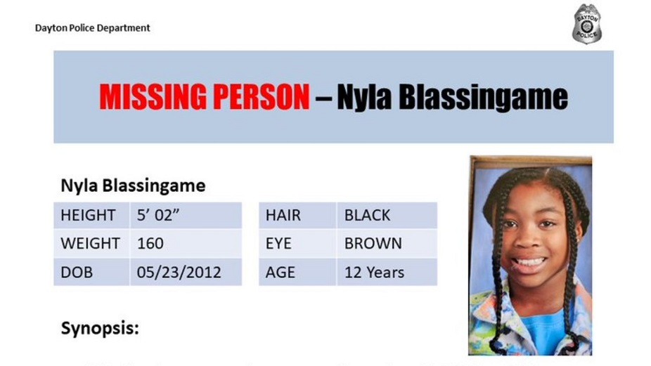 Dayton police seek assistance in locating missing 12-year-old girl ...